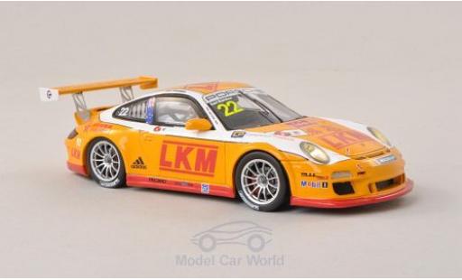 Diecast model cars Porsche 911 GT3 Cup (997) No.22 Asian Carrera Challenge - Maccao 2013 E.Bamber 1/43 Spark