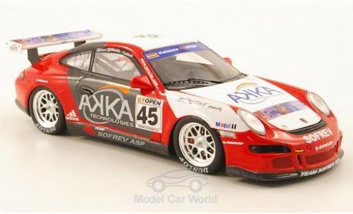 Diecast model cars Porsche 911 SC No.45 Team Sofrev AKKA GT Open 2007 M.Ricci/M.Moullin-Traffort 1/43 Spark
