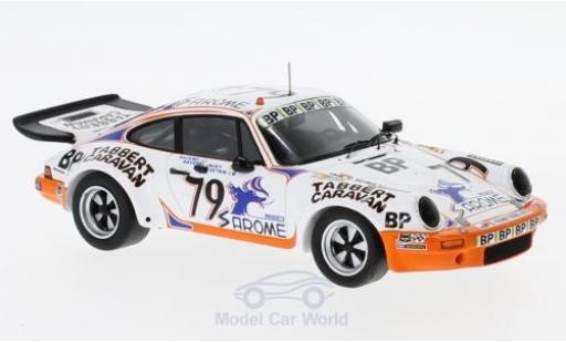 Diecast model cars Porsche 911 RS Carrera No.79 24h Le Mans 1977 J.-L.Ravenel/J.Ravenel/J-M.Detrin 1/43 Spark