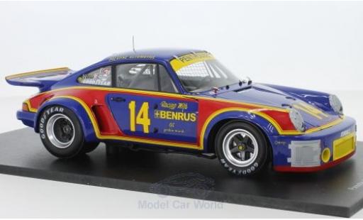 Diecast model cars Porsche 911 RSR Carrera 3.0 No.14 12h Sebring 1976 A.Holbert/M.Keyser 1/18 Spark