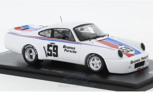 Diecast model cars Porsche 911 RSR Carrera No.59 100 Miles MID-Ohio 1975 P.Gregg 1/43 Spark