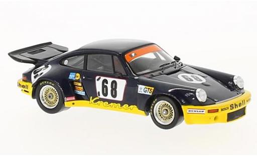 Diecast model cars Porsche 911 RSR Carrera No.68 Kremer Samson 24h Le Mans 1974 avec Decals H.Heyer/E.Kremer/P.Keller 1/43 Spark