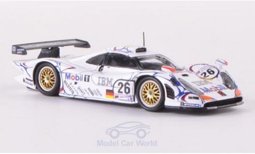 Diecast model cars Porsche 911 GT1 No.26 24h Le Mans 1998 A.McNish/L.Aiello/S.Ortelli 1/87 Spark