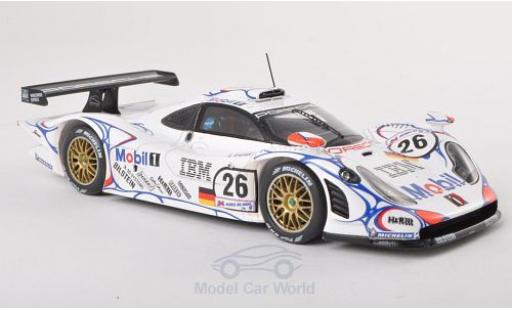 Diecast model cars Porsche 911 GT1 No.26 AG 24h Le Mans 1998 A.McNish/L.Aiello/S.Ortelli 1/43 Spark