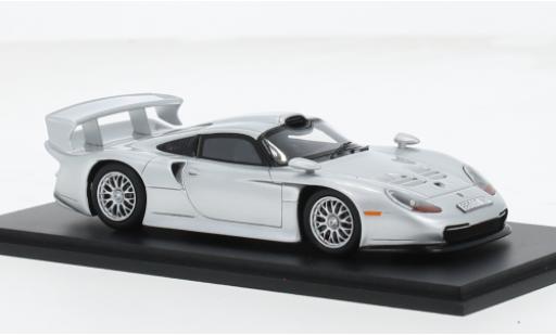 Diecast model cars Porsche 911 GT1 white 1997 1/43 Spark