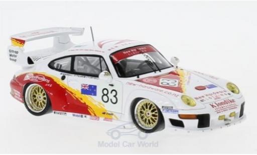 Diecast model cars Porsche 911 GT2 No.83 24h Le Mans 1996 S.Ortelli/A.Pilgrim/A.Bagnall 1/43 Spark