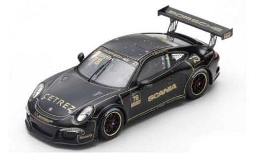 Diecast model cars Porsche 911 GT3 Cup ( II) No.78 Carrera Scandinavia Anderstorp 2018 Tribute to Ronnie Peterson S.Blomqvist 1/43 Spark