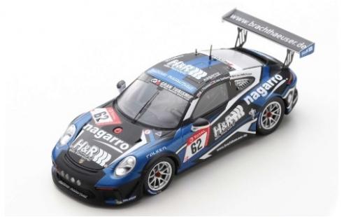 Diecast model cars Porsche 911 GT3 Cup No.62 M&Atilde;&frac14;hlner Motorsport H&R 24h N&Atilde;&frac14;rburgring 2019 M.J.Thomas/S.von Gartzen/M.Kranz/M.Hoppe 1/43 Spark
