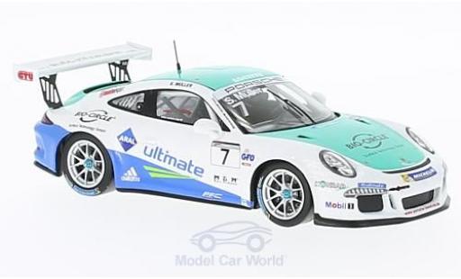 Diecast model cars Porsche 911 GT3 Cup No.7 Carrera Germany 2016 S.M&Atilde;&frac14;ller 1/43 Spark