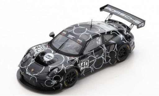 Diecast model cars Porsche 911 GT3 R (991.2) No.40 GPX Racing GT World Challenge Europe Training Paul Ricard 2019 The Club 1/43 Spark