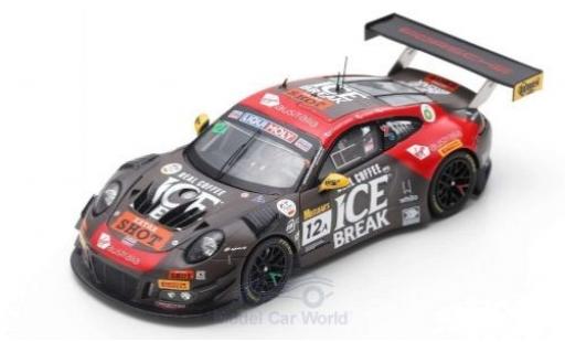 Diecast model cars Porsche 911 GT3 R No.12 Competition Motorsports/McElrea Racing 12h Bathurst 2019 D.Calvert-Jones/K.Estre/J.Evans 1/43 Spark