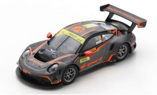 Diecast model cars Porsche 911 GT3 R No.911 Absolute Racing Fia GT World Cup Macau 2019 A.Imperatori 1/18 Spark