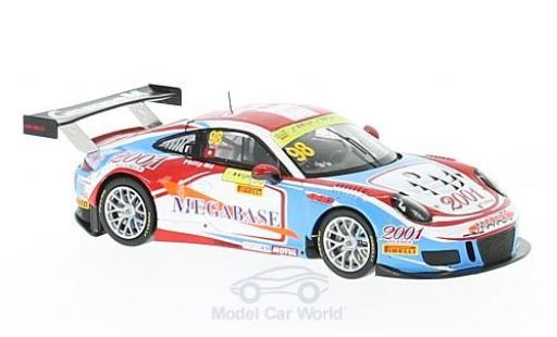 Diecast model cars Porsche 911 GT3 R No.98 GruppeM Racing Macau GT Cup 2016 Philip.Ma 1/43 Spark