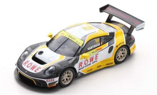 Diecast model cars Porsche 911 GT3 R No.99 ROWE Racing Fia GT World Cup Macau 2019 L.Vanthoor 1/43 Spark