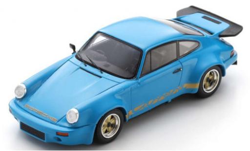 Diecast model cars Porsche 911 RS 3.0 blue/Dekor RHD 1974 No.9114609092 1/43 Spark