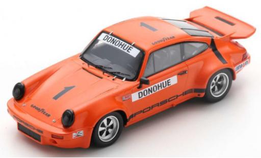 Diecast model cars Porsche 911 RS 3.0 No.1 IROC Daytona 1974 M.Donohue 1/43 Spark