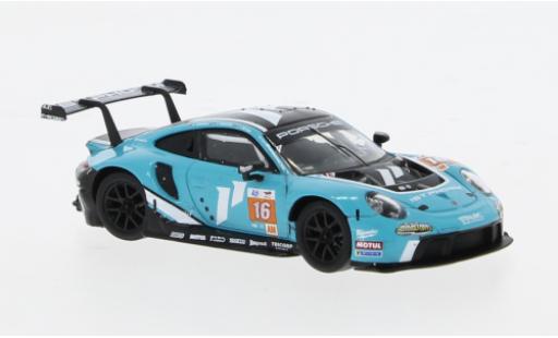 Diecast model cars Porsche 911 RSR -19 No.16 Proton Competition 24h Le Mans 2023 1/64 Spark