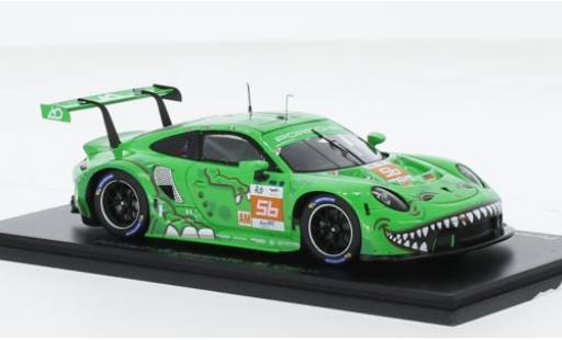 Diecast model cars Porsche 911 RSR -19 No.56 Project 1 - AO 24h Le Mans 2023 1/43 Spark
