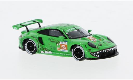Diecast model cars Porsche 911 RSR -19 No.56 Project 1 - AO 24h Le Mans 2023 1/87 Spark