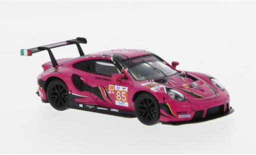 Diecast model cars Porsche 911 RSR -19 No.85 Iron Dames 24h Le Mans 2023 1/64 Spark