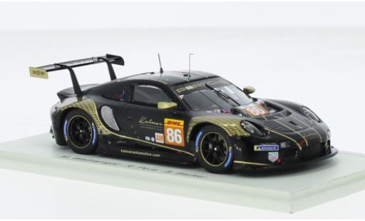 Diecast model cars Porsche 911 RSR -19 No.86 GR Racing 8h of Bahrain 2023 1/43 Spark