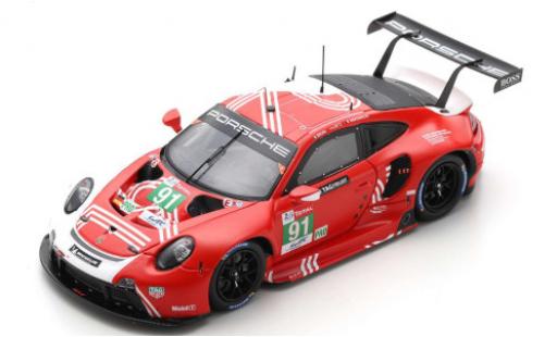 Diecast model cars Porsche 911 RSR -19 No.91 GT Team 24h Le Mans 2020 G.Bruni/R.Lietz/F.Makowiecki 1/43 Spark