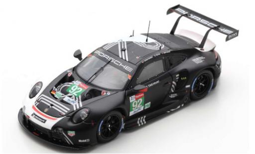 Diecast model cars Porsche 911 RSR -19 No.92 GT Team 24h Le Mans 2020 M.Christensen/K.Estre/L.Vanthoor 1/43 Spark