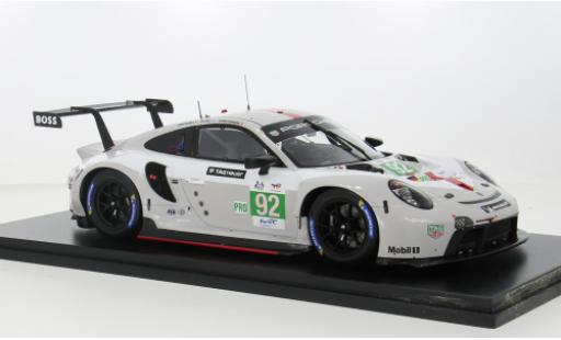 Diecast model cars Porsche 911 RSR -19 No.92 GT Team 24h Le Mans 2022 1/18 Spark