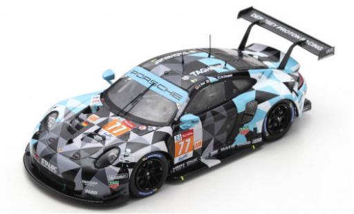 Diecast model cars Porsche 911 RSR No.77 Dempsey-Proton Racing 24h Le Mans 2020 M.Campbell/R.Pera/C.Ried 1/43 Spark