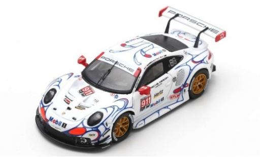Diecast model cars Porsche 911 RSR No.911 GT Team Petit Le Mans 2018 P.Pilet/N.Tandy/F.Makowiecki 1/43 Spark