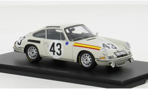 Diecast model cars Porsche 911 S S No.43 24h Le Mans 1967 1/43 Spark