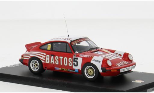 Diecast model cars Porsche 911 SC No.5 Bastos Rally du Condroz 1983 1/43 Spark