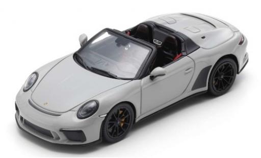 Diecast model cars Porsche 911 Speedster grey 2019 1/43 Spark
