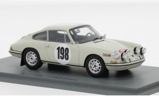 Diecast model cars Porsche 911 R T/R Rally Monte Carlo 1968 #198 1/43 Spark