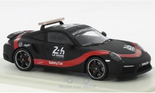 Diecast model cars Porsche 911 Turbo 24h Le Mans 2018 Saftey Car 1/43 Spark