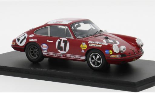 Diecast model cars Porsche 911 S S 24h Le Mans 1970 #47 1/43 Spark