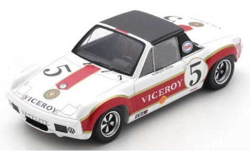 Diecast model cars Porsche 914/6 GT /6 No.5 Viceroy 1000 Km de Mexico 1972 G.Rojas/H.A.Rabaque 1/43 Spark