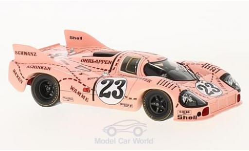 Diecast model cars Porsche 917 1971 /20 No.23 Pink Pig 24h Le Mans R.Joest/W.Kauhsen 1/43 Spark