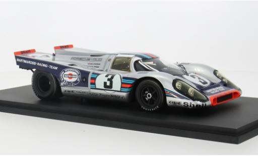 Diecast model cars Porsche 917 1971 K No.3 12h Sebring 1/18 Spark