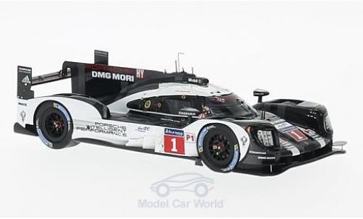 Diecast model cars Porsche 919 2016 Hybrid No.1 Team 24h Le Mans T.Bernhard/M.Webber/B.Hartley 1/43 Spark