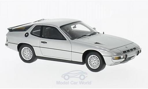 Diecast model cars Porsche 924 Turbo grey 1979 1/43 Spark