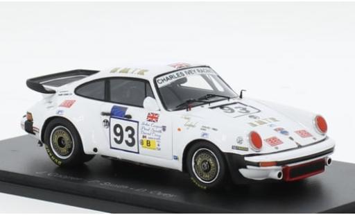 Diecast model cars Porsche 911 Base No.93 24h Le Mans 1983 1/43 Spark