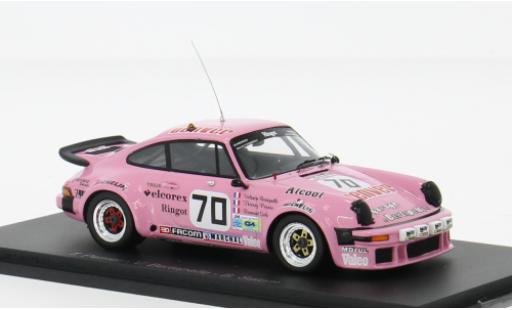 Diecast model cars Porsche 934 1981 24h Le Mans #70 1/43 Spark