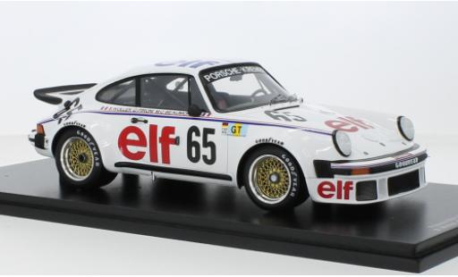 Diecast model cars Porsche 934 1976 No.65 24h Le Mans 1/18 Spark