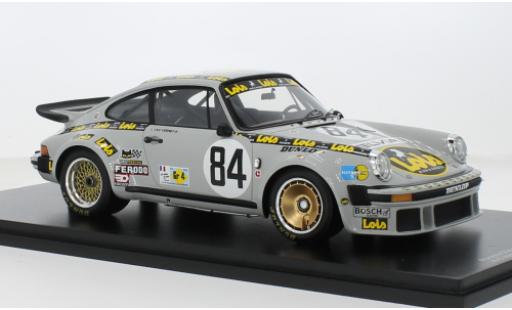 Diecast model cars Porsche 934 1979 No.84 Lois 24h Le Mans 1/18 Spark