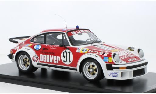 Diecast model cars Porsche 934 1980 No.91 24h Le Mans 1/18 Spark