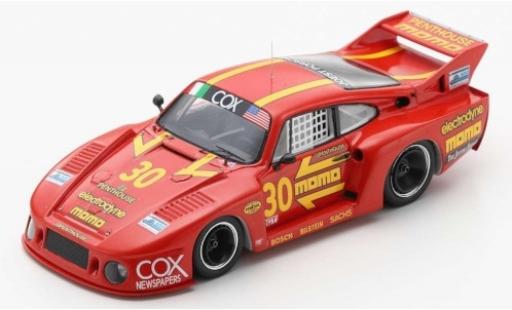 Diecast model cars Porsche 935 1980 J No.30 Joest Momo 500 Miles Mid-Ohio J.Busby/G.Moretti 1/43 Spark