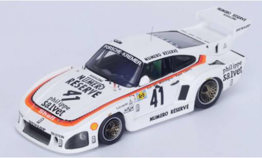 Diecast model cars Porsche 935 1978 K3 No.41 Kremer Numero Reserve 24h Le Mans K.Ludwig/B.Whittington/D.Whittington 1/43 Spark
