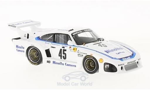 Diecast model cars Porsche 935 1979 K3 No.45 24h Le Mans A.Plankenhorn/P.Gurdjian/J.Winter 1/43 Spark