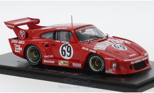 Diecast model cars Porsche 935 1980 K3 No.69 Hawaiian Tropic 24h Le Mans B.Akin/P.Miller/R.Kent-Cooke 1/43 Spark